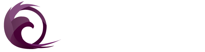 Qeagle Footer logo - white